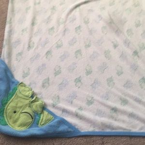 Bath towels and three blankets